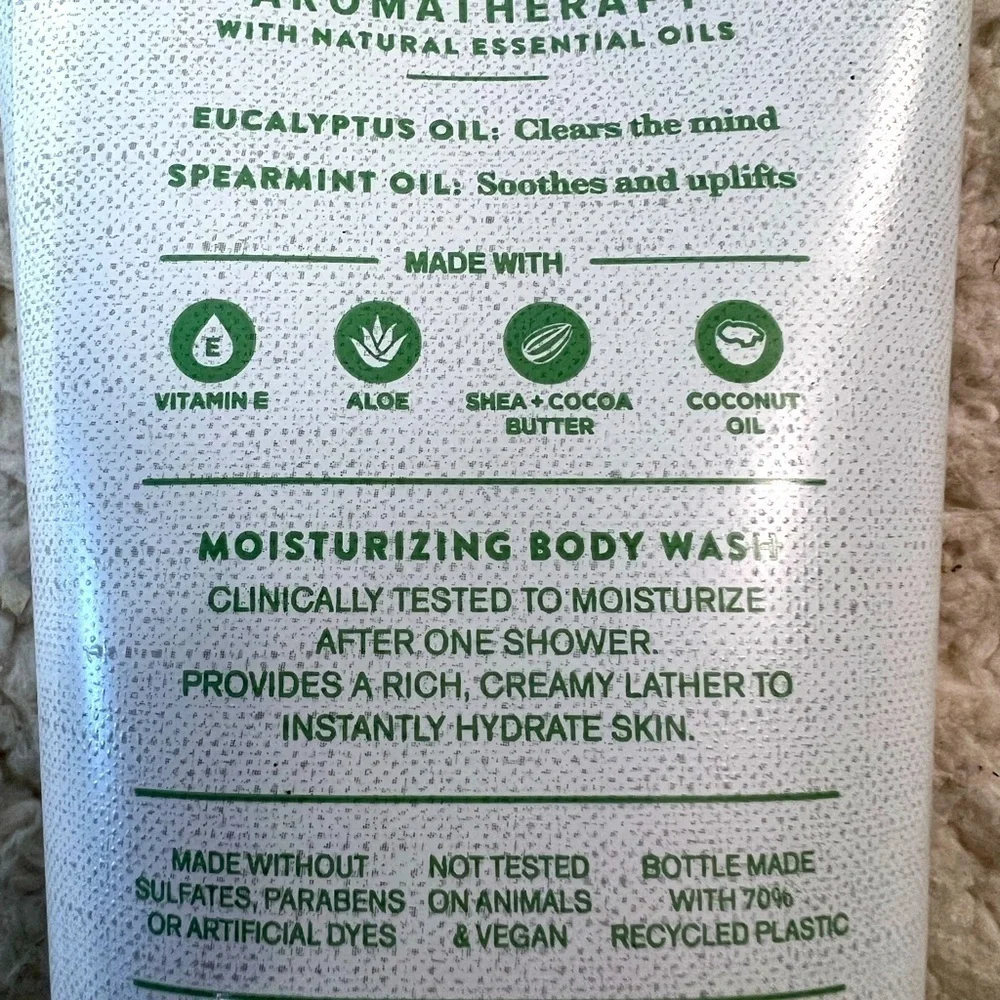 Bath & Body Works Aromatherapy Eucalyptus Spearmint Gift Set of 4 Items